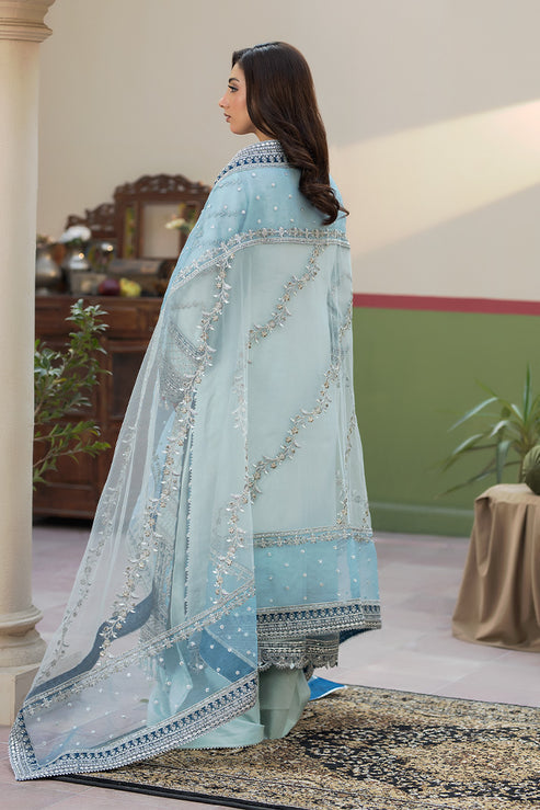 Imrozia Premium | Baad e Saba | I-272 Aylaan - Formal Dress - available at Maria Faisal in UK and USA.