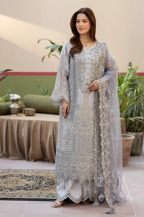 Imrozia Premium | Baad e Saba | I-275 Safiyaan - Formal Dress - available at Maria Faisal in UK and USA.