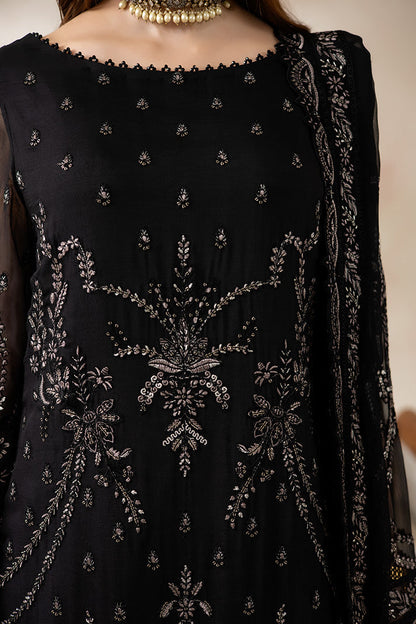 Imrozia Premium | La Fiora Collection | I-276 Ebene - Formal Dress - available at Maria Faisal in UK and USA.