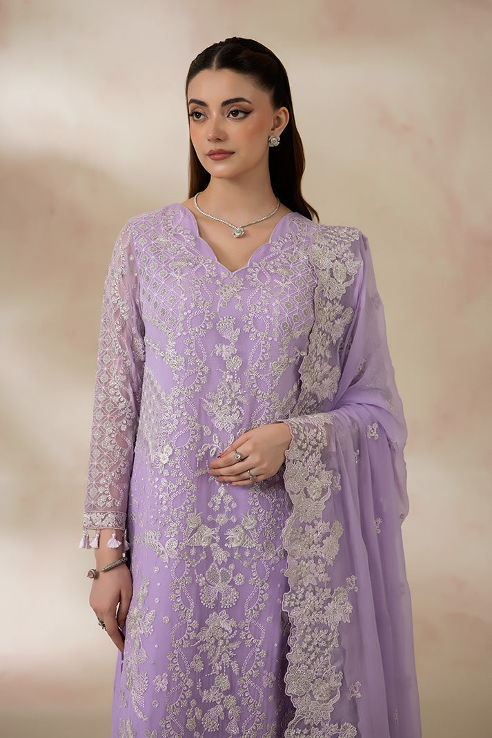Imrozia Premium | La Fiora Collection | I-279 Lavelle - Formal Dress - available at Maria Faisal in UK and USA.
