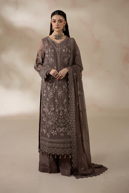 Imrozia Premium | La Fiora Collection | I-280 Oliveira - Formal Dress - available at Maria Faisal in UK and USA.