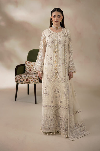 Imrozia Premium | La Fiora Collection | I-281 Ivella - Formal Dress - available at Maria Faisal in UK and USA.