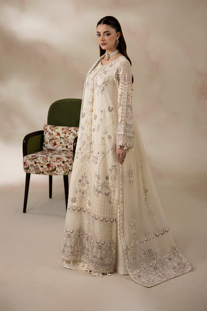 Imrozia Premium | La Fiora Collection | I-281 Ivella - Formal Dress - available at Maria Faisal in UK and USA.
