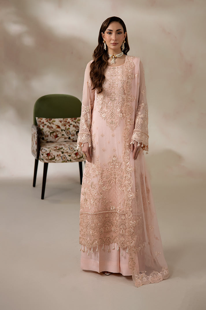 Imrozia Premium | La Fiora Collection | I-282 Roselle - Formal Dress - available at Maria Faisal in UK and USA.