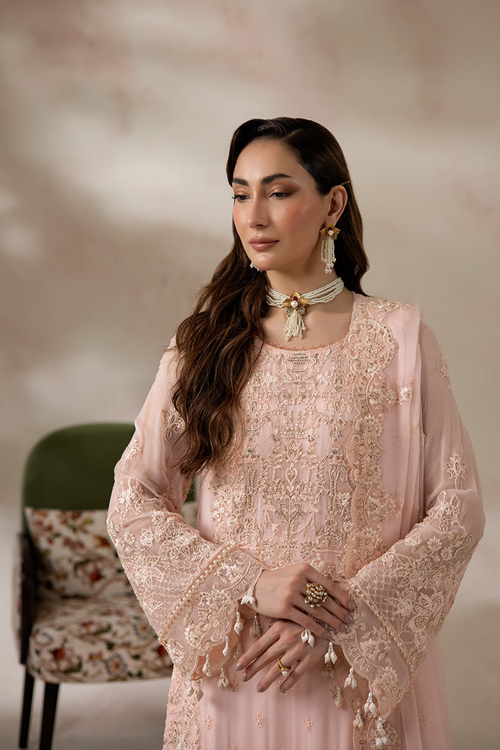 Imrozia Premium | La Fiora Collection | I-282 Roselle - Formal Dress - available at Maria Faisal in UK and USA.