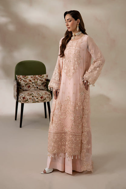 Imrozia Premium | La Fiora Collection | I-282 Roselle - Formal Dress - available at Maria Faisal in UK and USA.