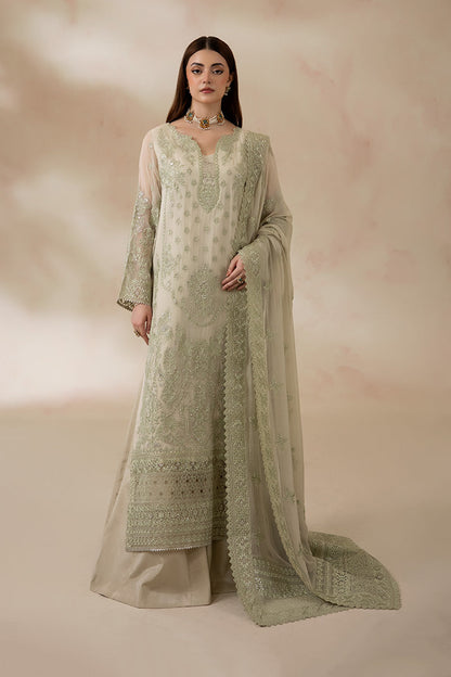 Imrozia Premium | La Fiora Collection | I-283 Verdelle - Formal Dress - available at Maria Faisal in UK and USA.
