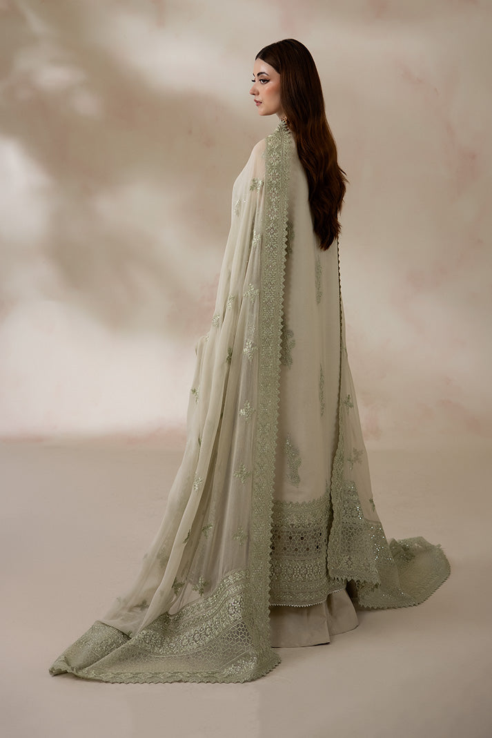 Imrozia Premium | La Fiora Collection | I-283 Verdelle - Formal Dress - available at Maria Faisal in UK and USA.