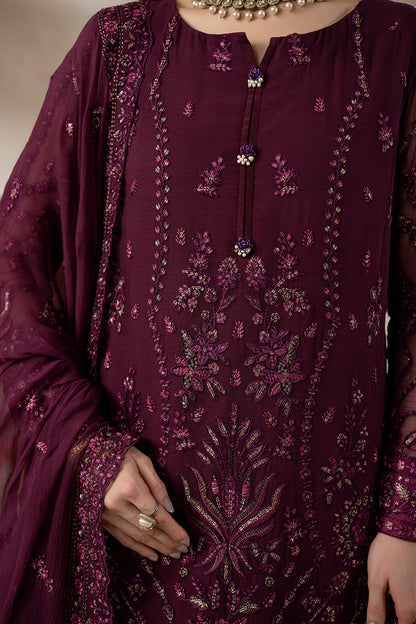 Imrozia Premium | La Fiora Collection | I-284 Rubelle - Formal Dress - available at Maria Faisal in UK and USA.