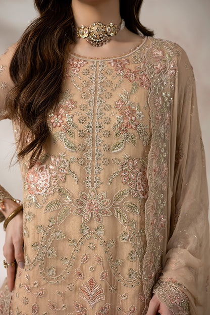 Imrozia Premium | La Fiora Collection | I-285 Chantilly - Formal Dress - available at Maria Faisal in UK and USA.