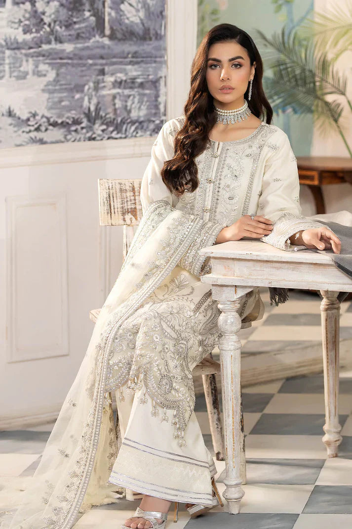 Imrozia Premium | Baad e Saba Pret Luxury Eid Collection | I.P-35 Aaghosh - Ladies Clothes - Maria Faisal