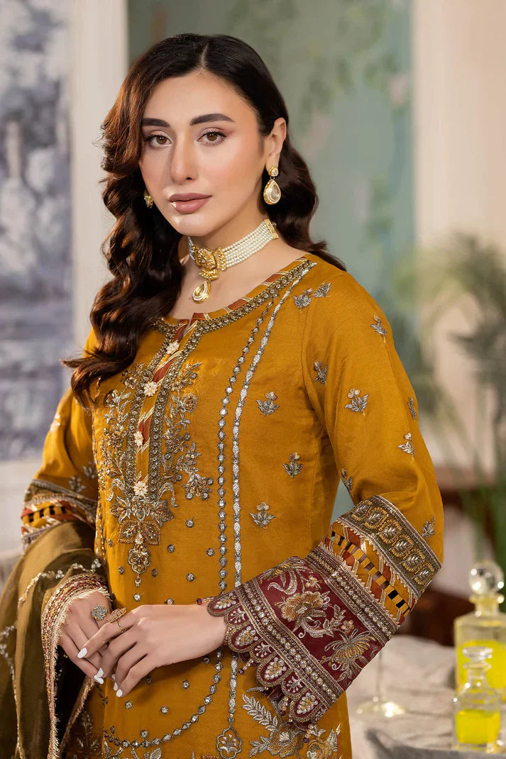 Imrozia Premium | Baad e Saba Pret Luxury Eid Collection | I.P-38 Sargoshiyan - Ladies Clothes - Maria Faisal