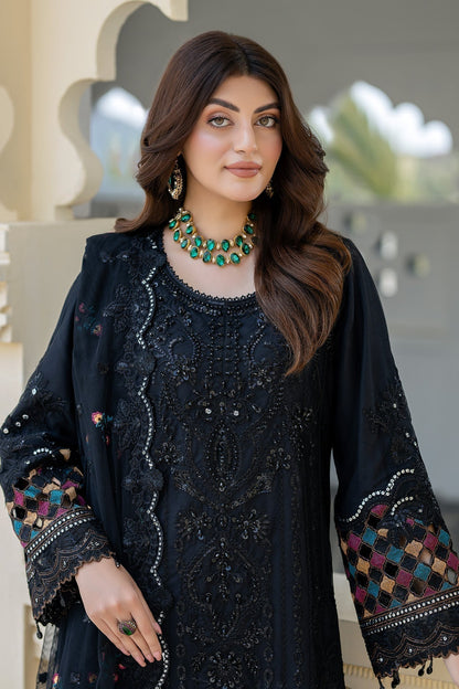 Imrozia Premium | Baad e Saba Formals | IP-53 Tehzeeb - Designer Dress with Intricate embroidery and embellishments. Shop elegent wedding dress at Maria Faisal.