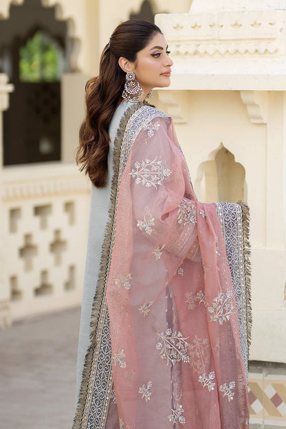Imrozia Premium | Baad e Saba Formals | IP-54 Roshni - Designer Dress with Intricate embroidery and embellishments. Shop elegent wedding dress at Maria Faisal.