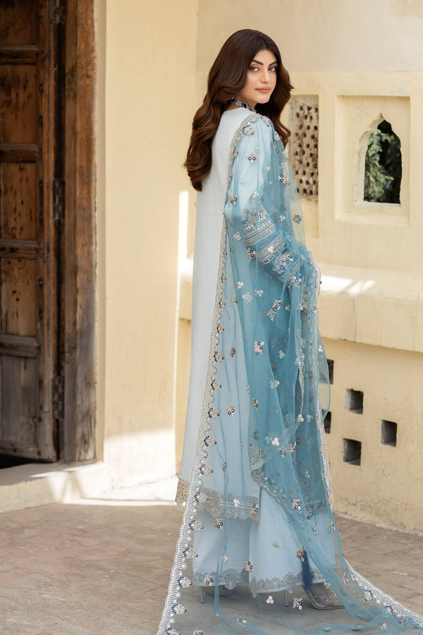 Imrozia Premium | Baad e Saba Formals | IP-59 Jahan - Designer Dress with Intricate embroidery and embellishments. Shop elegent wedding dress at Maria Faisal.