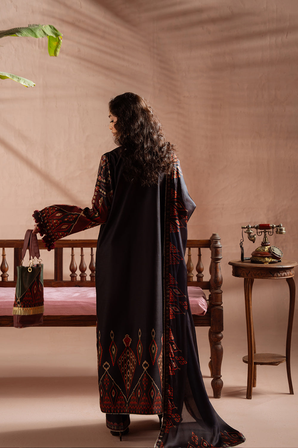 Saira Rizwan | Ramadan Edit 26 | TARA- SRRSP-26-07 - Dress - available at Maria Faisal in UK and USA.