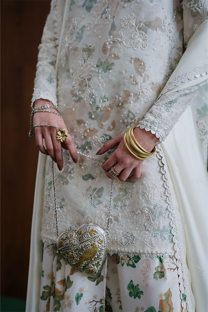 Suffuse| Silk Pret Fall’25 | FARIDA - Bridal Dress - available at Maria Faisal in UK and USA.