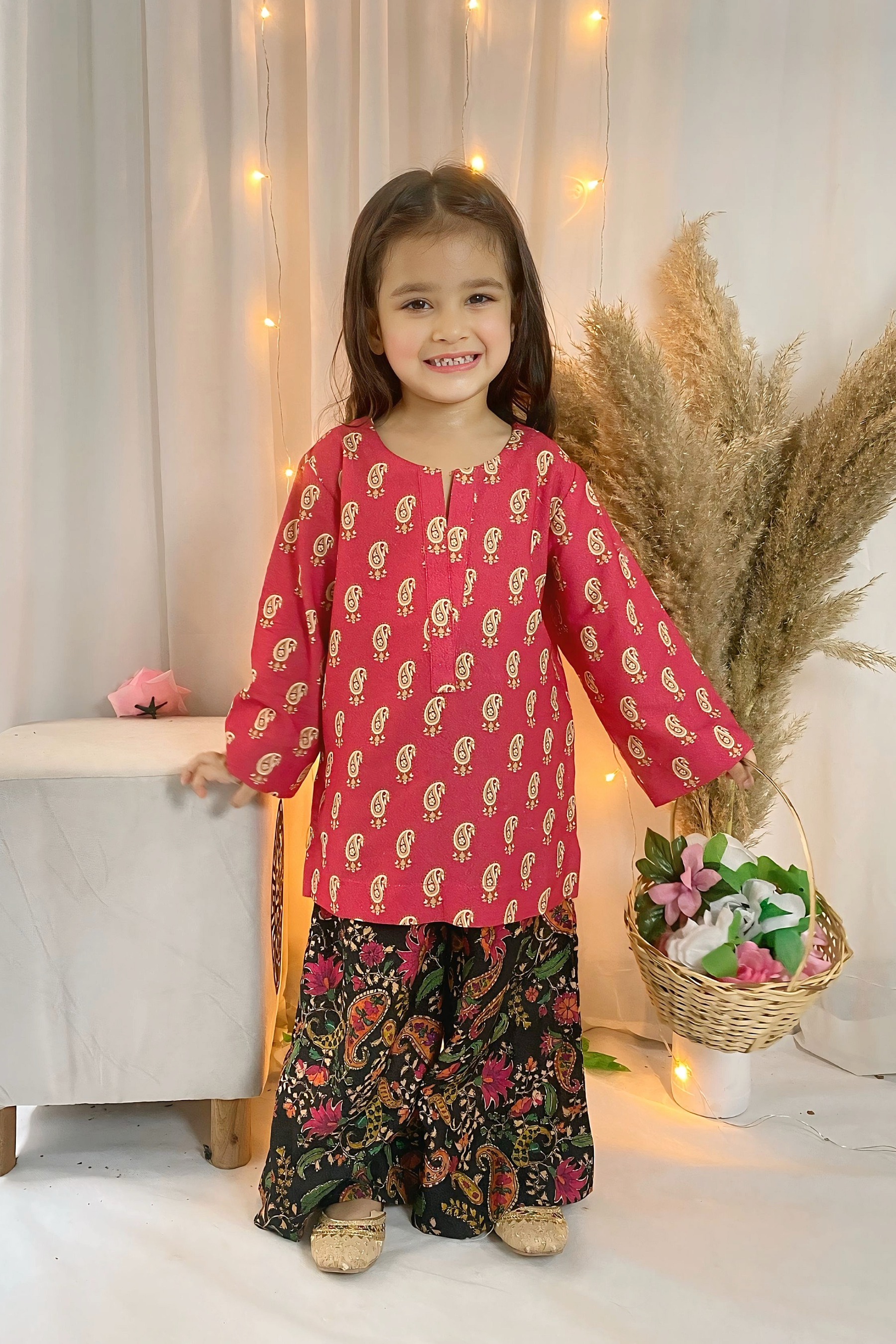 KKG-181 - by Maria Faisal - Registered Vendor of : Kastoor Kids - 100% Original Designer Dress.