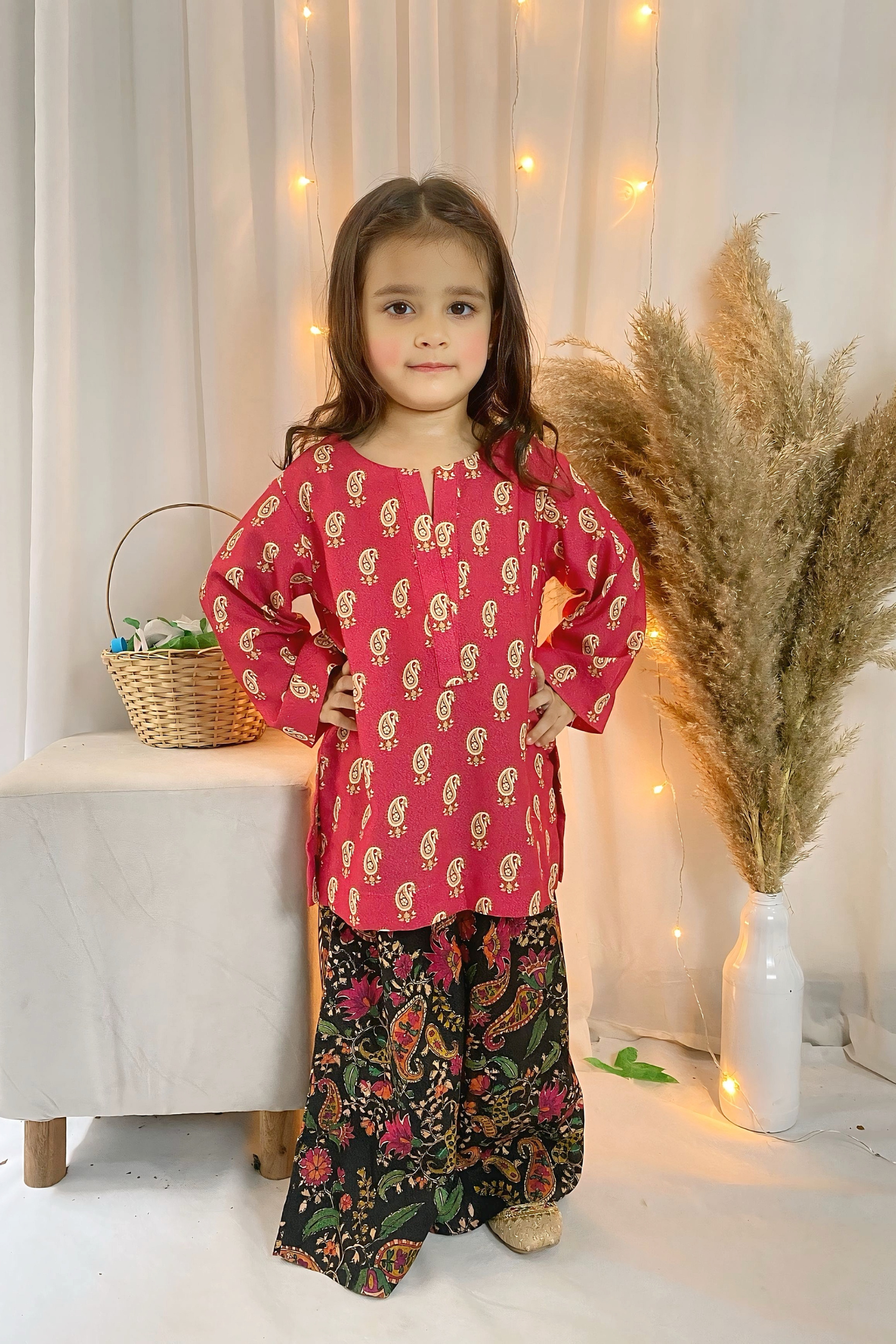 KKG-181 - by Maria Faisal - Registered Vendor of : Kastoor Kids - 100% Original Designer Dress.