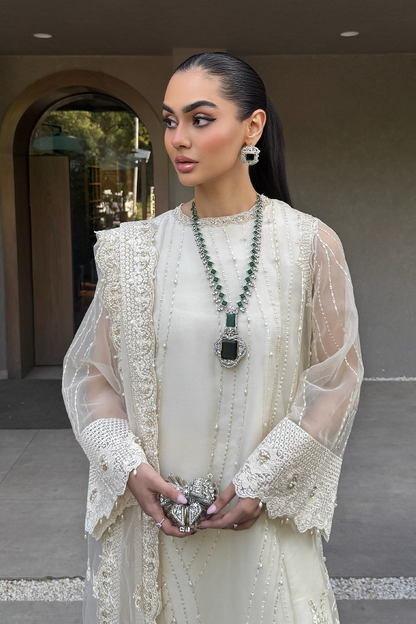 Erum Khan | The Formal Edit | Fit 02 - Formal Dress - available at Maria Faisal in UK and USA.