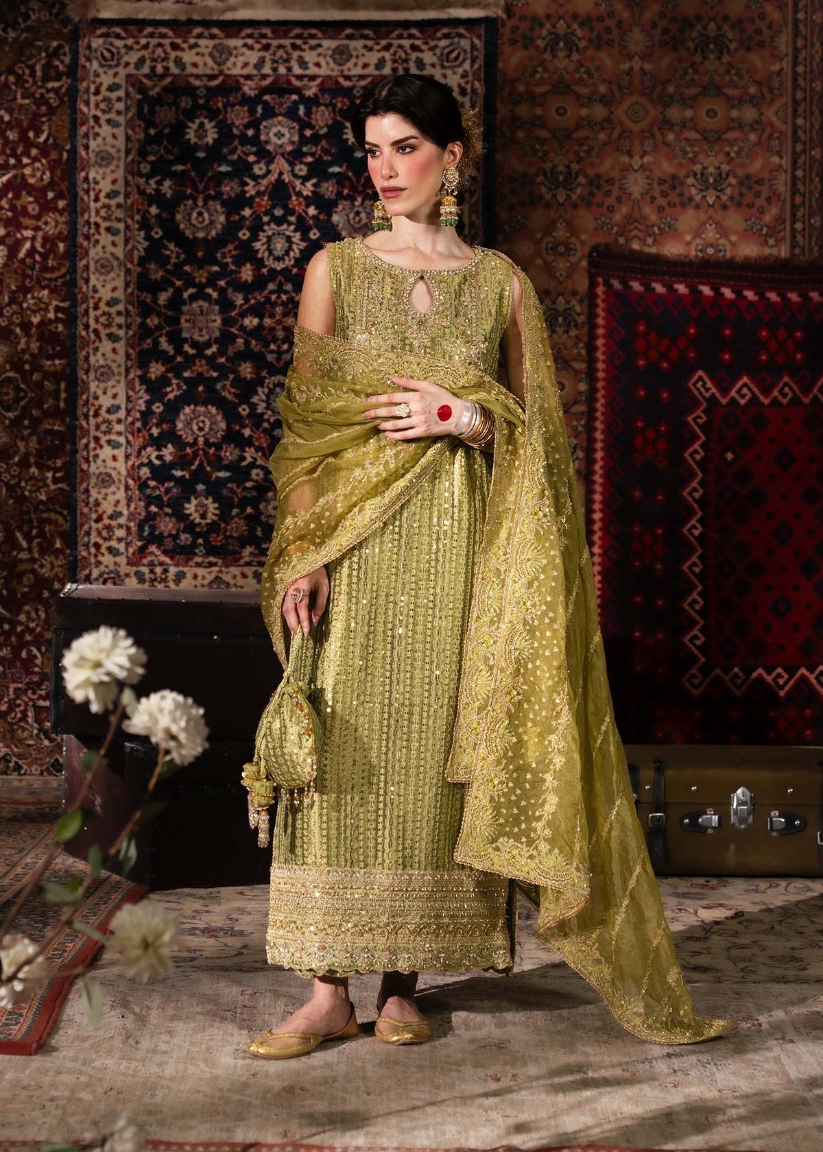 Kanwal Malik | Shehnai Luxury Pret 26 |Meherbano - Formal Dress - available at Maria Faisal in UK and USA.