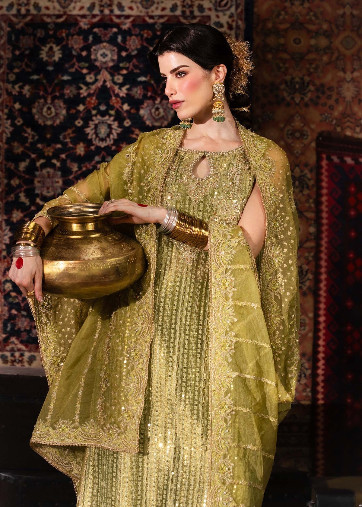 Kanwal Malik | Shehnai Luxury Pret 26 |Meherbano - Formal Dress - available at Maria Faisal in UK and USA.