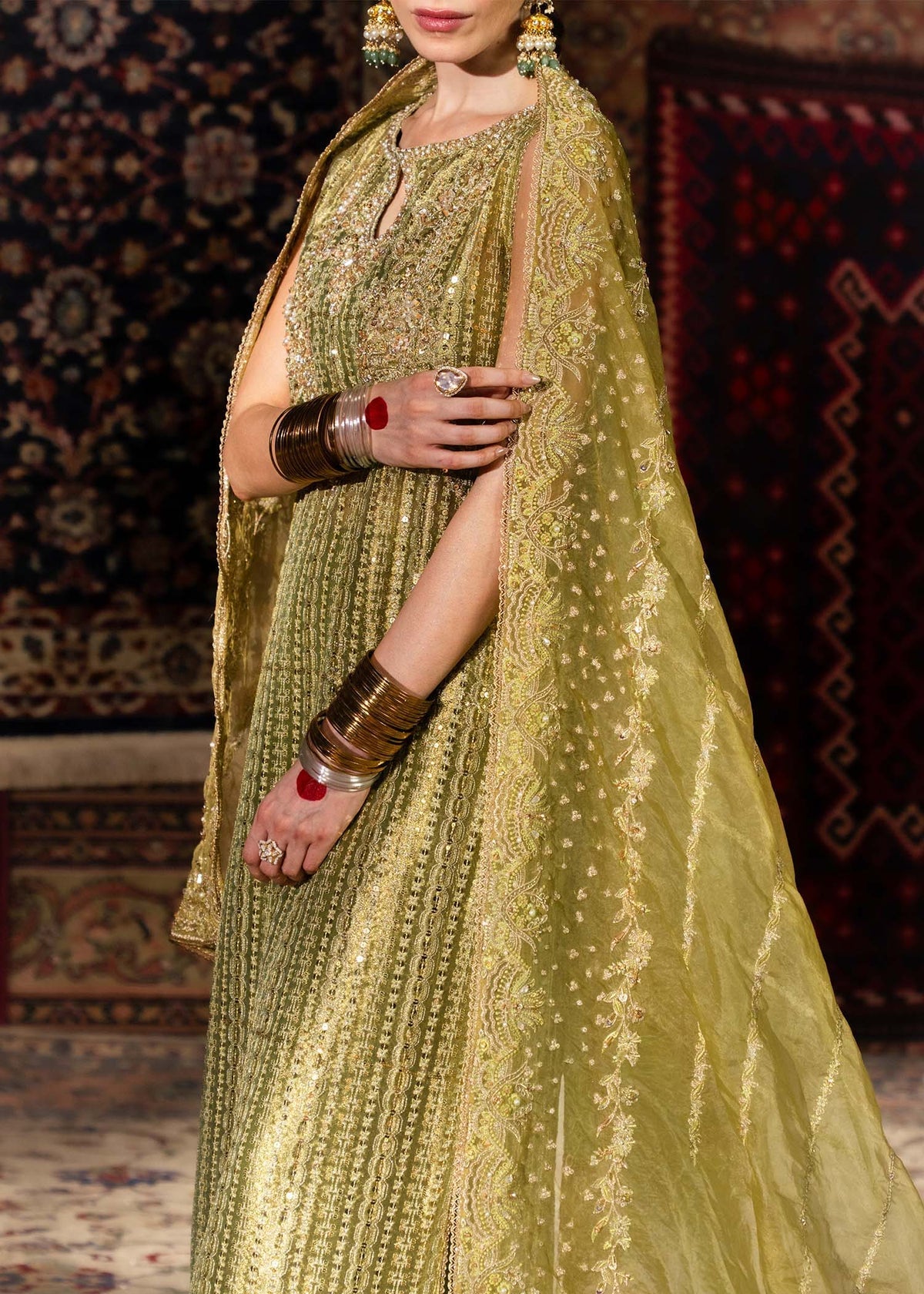 Kanwal Malik | Shehnai Luxury Pret 26 |Meherbano - Formal Dress - available at Maria Faisal in UK and USA.