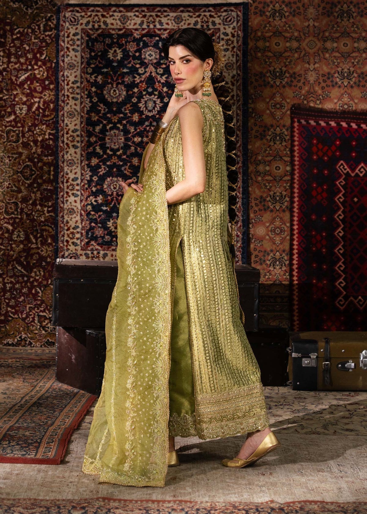 Kanwal Malik | Shehnai Luxury Pret 26 |Meherbano - Formal Dress - available at Maria Faisal in UK and USA.