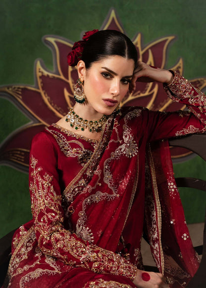 Kanwal Malik | Shehnai Luxury Pret 26 | Nuray - Formal Dress - available at Maria Faisal in UK and USA.