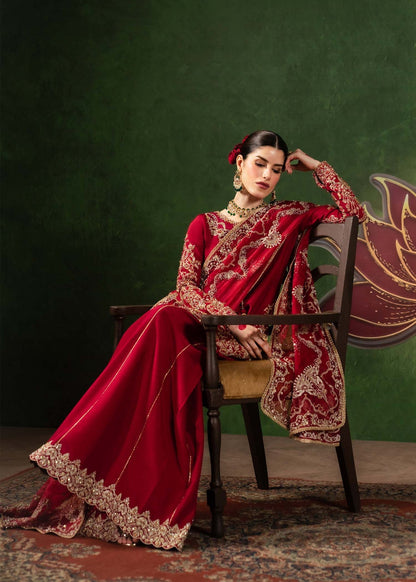 Kanwal Malik | Shehnai Luxury Pret 26 | Nuray - Formal Dress - available at Maria Faisal in UK and USA.