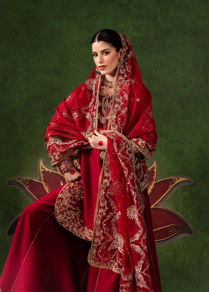 Kanwal Malik | Shehnai Luxury Pret 26 | Nuray - Formal Dress - available at Maria Faisal in UK and USA.