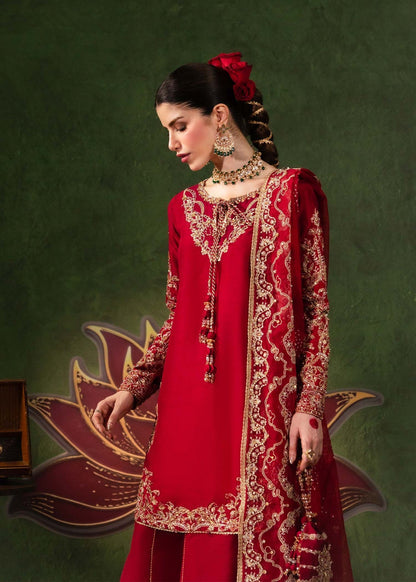 Kanwal Malik | Shehnai Luxury Pret 26 | Nuray - Formal Dress - available at Maria Faisal in UK and USA.