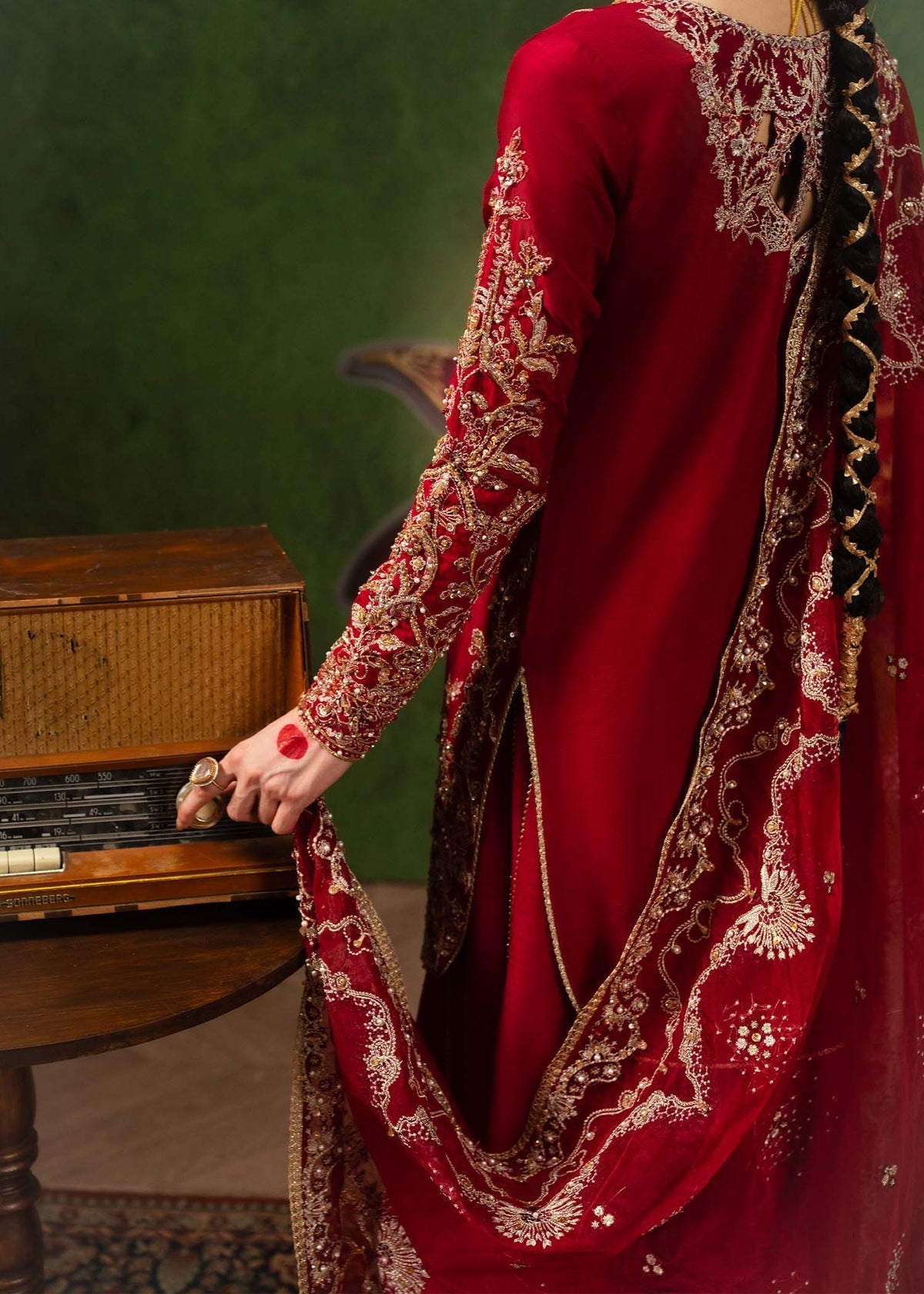 Kanwal Malik | Shehnai Luxury Pret 26 | Nuray - Formal Dress - available at Maria Faisal in UK and USA.