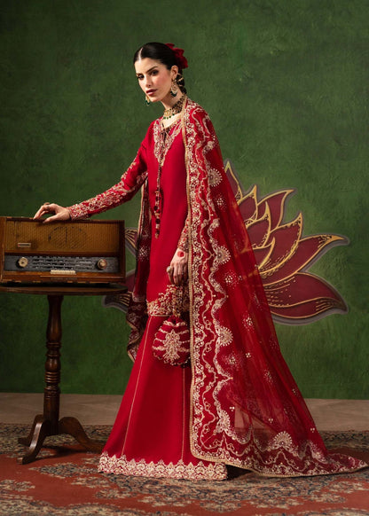 Kanwal Malik | Shehnai Luxury Pret 26 | Nuray - Formal Dress - available at Maria Faisal in UK and USA.
