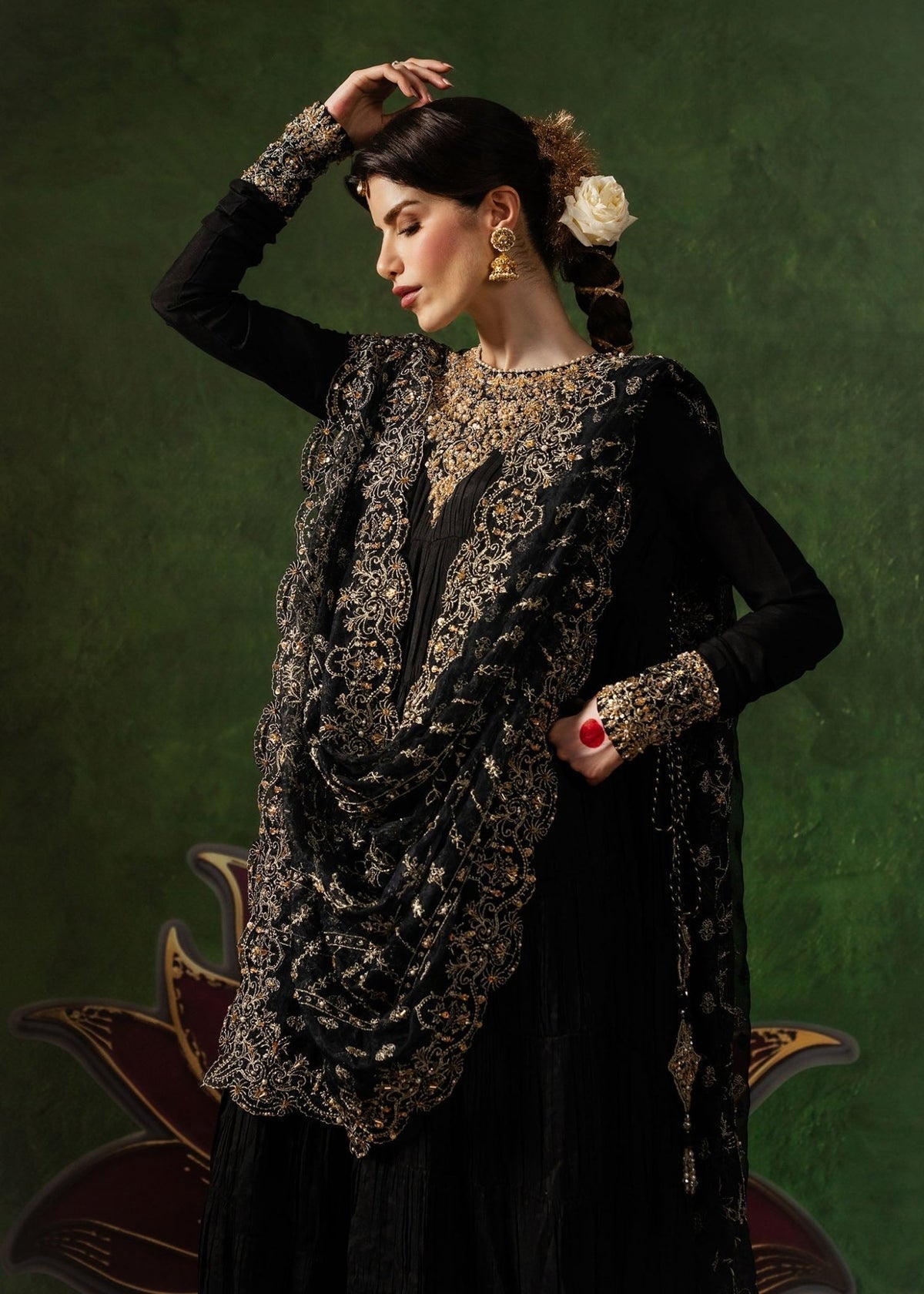 Kanwal Malik | Shehnai Luxury Pret 26 | Layla - Formal Dress - available at Maria Faisal in UK and USA.