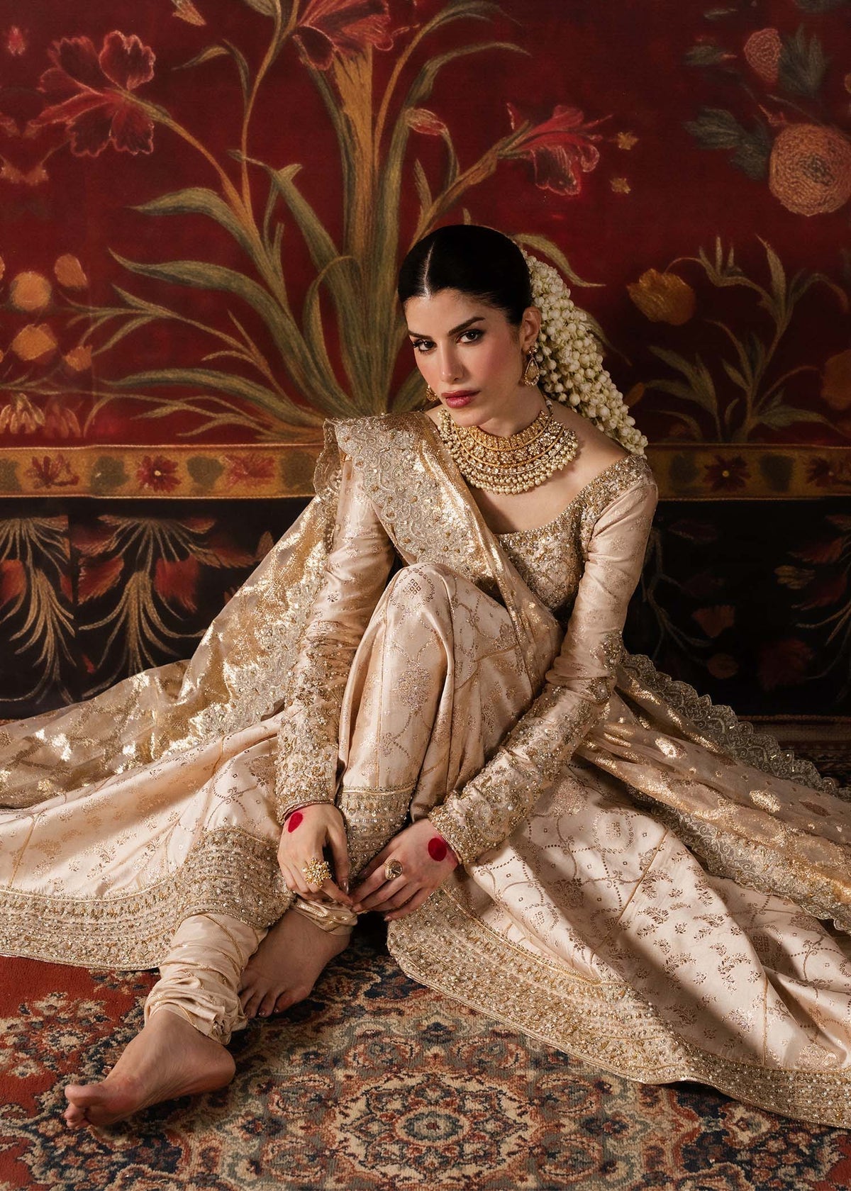 Kanwal Malik | Shehnai Luxury Pret 26 | Marjan - Formal Dress - available at Maria Faisal in UK and USA.