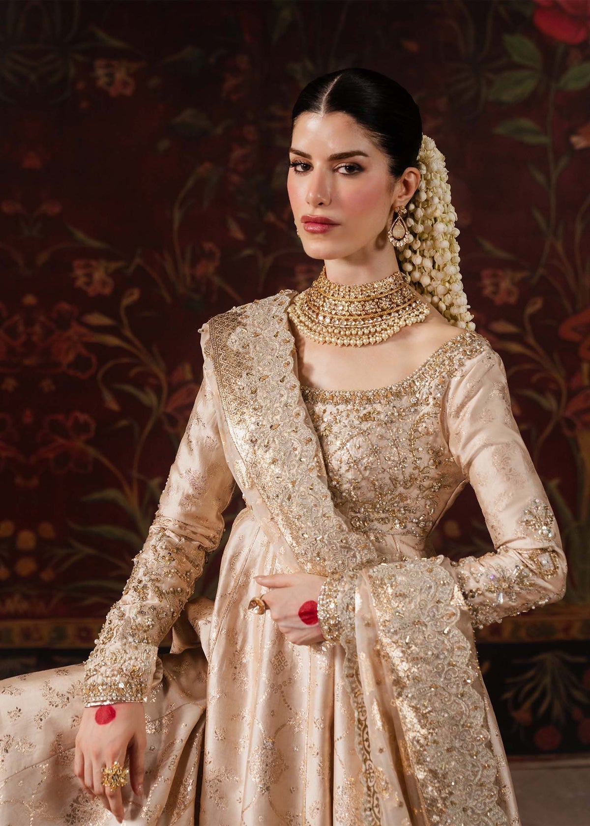 Kanwal Malik | Shehnai Luxury Pret 26 | Marjan - Formal Dress - available at Maria Faisal in UK and USA.