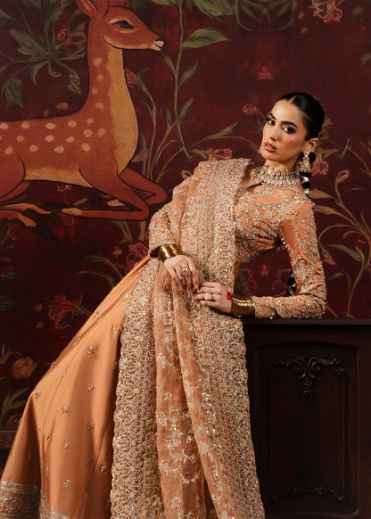 Kanwal Malik | Shehnai Luxury Pret 26 | Samira - Formal Dress - available at Maria Faisal in UK and USA.