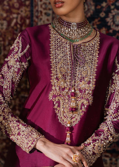 Kanwal Malik | Shehnai Luxury Pret 26 |Nilofer - Formal Dress - available at Maria Faisal in UK and USA.