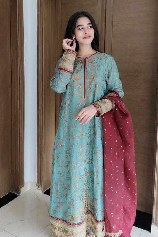 Maryum N Maria | Farisha Formals| SOPHIA - MW40088 - Ladies Clothes - Maria Faisal