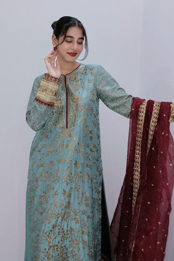 Maryum N Maria | Farisha Formals| SOPHIA - MW40088 - Ladies Clothes - Maria Faisal