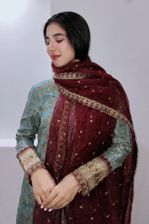 Maryum N Maria | Farisha Formals| SOPHIA - MW40088 - Ladies Clothes - Maria Faisal