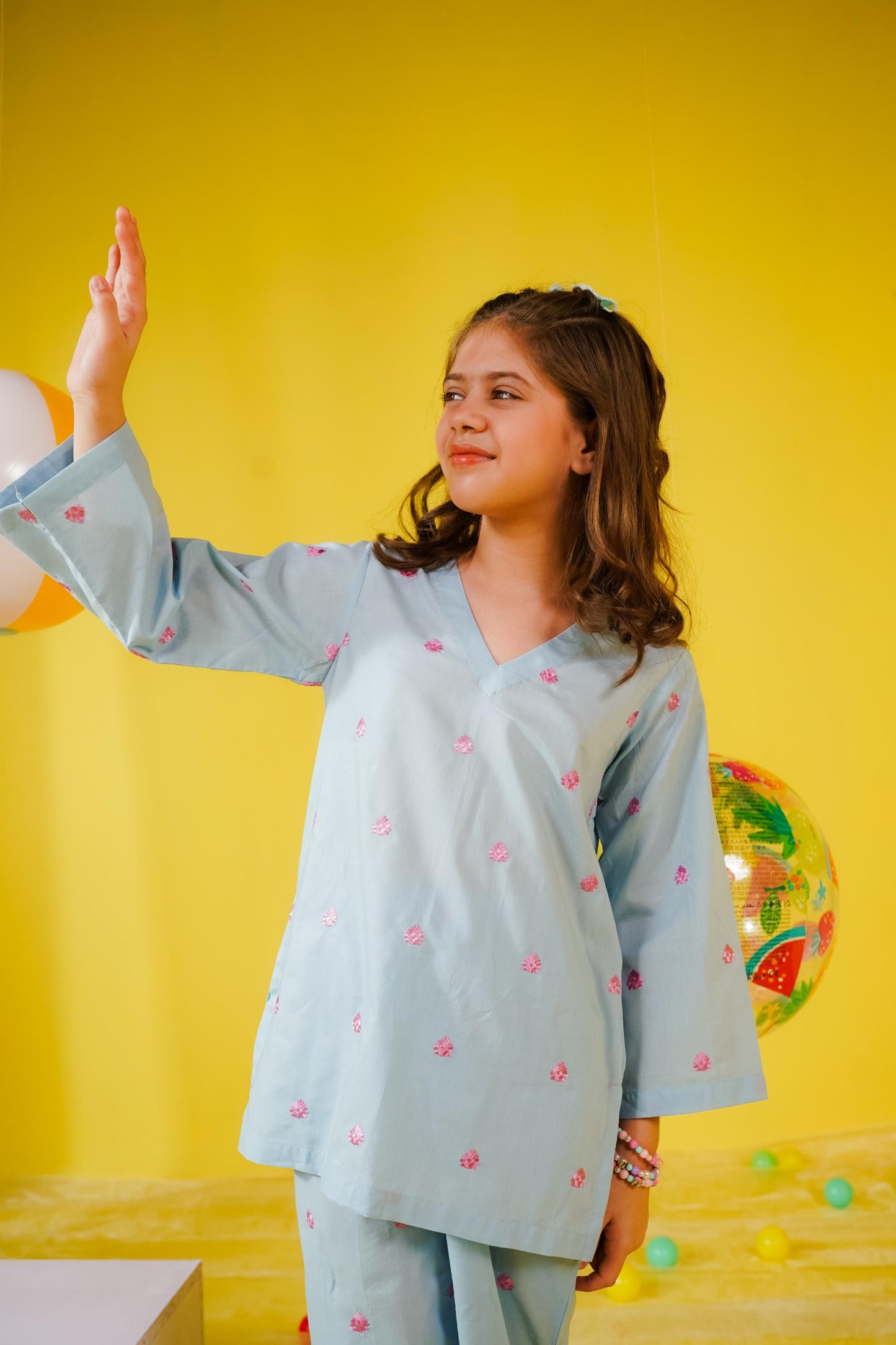 KKG-141 - by Maria Faisal - Registered Vendor of : Kastoor Kids - 100% Original Designer Dress.