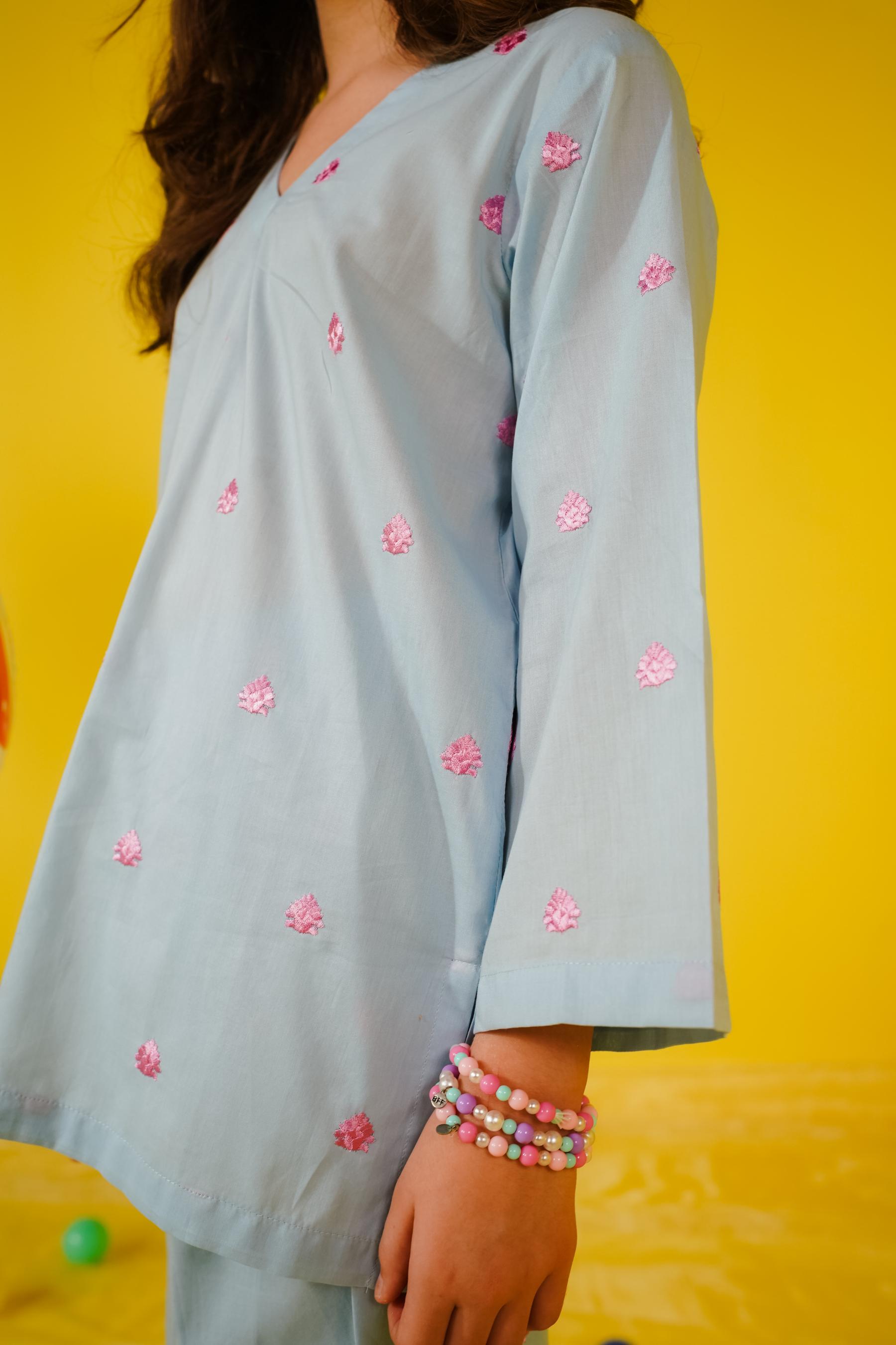 KKG-141 - by Maria Faisal - Registered Vendor of : Kastoor Kids - 100% Original Designer Dress.