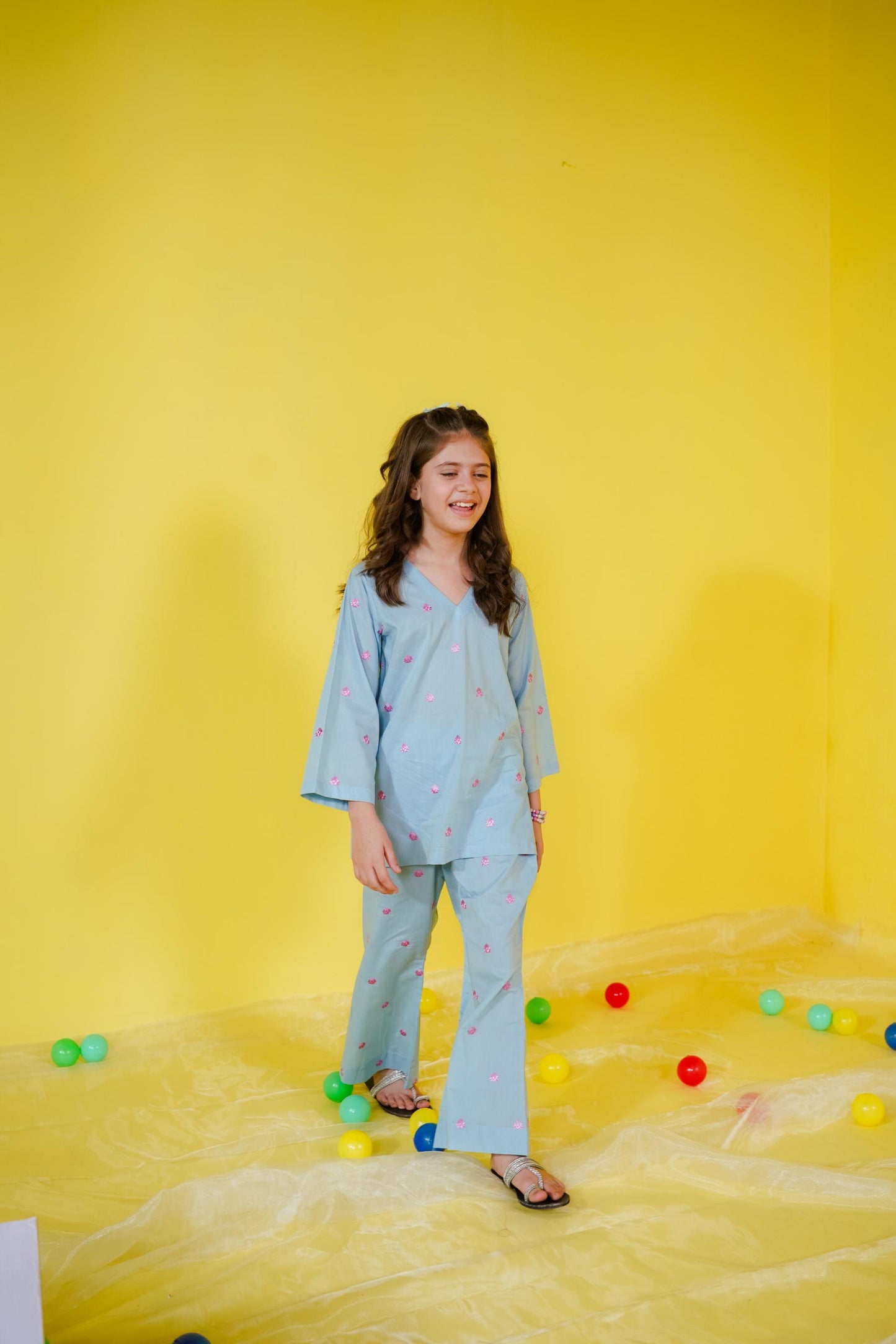 KKG-141 - by Maria Faisal - Registered Vendor of : Kastoor Kids - 100% Original Designer Dress.