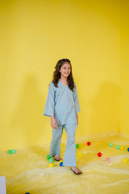 KKG-141 - by Maria Faisal - Registered Vendor of : Kastoor Kids - 100% Original Designer Dress.