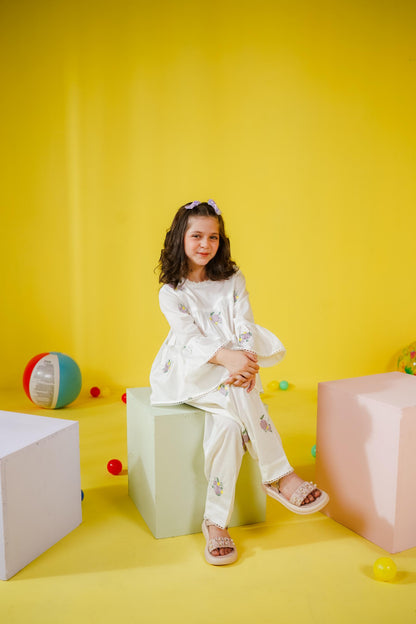 KKG-148 - by Maria Faisal - Registered Vendor of : Kastoor Kids - 100% Original Designer Dress.