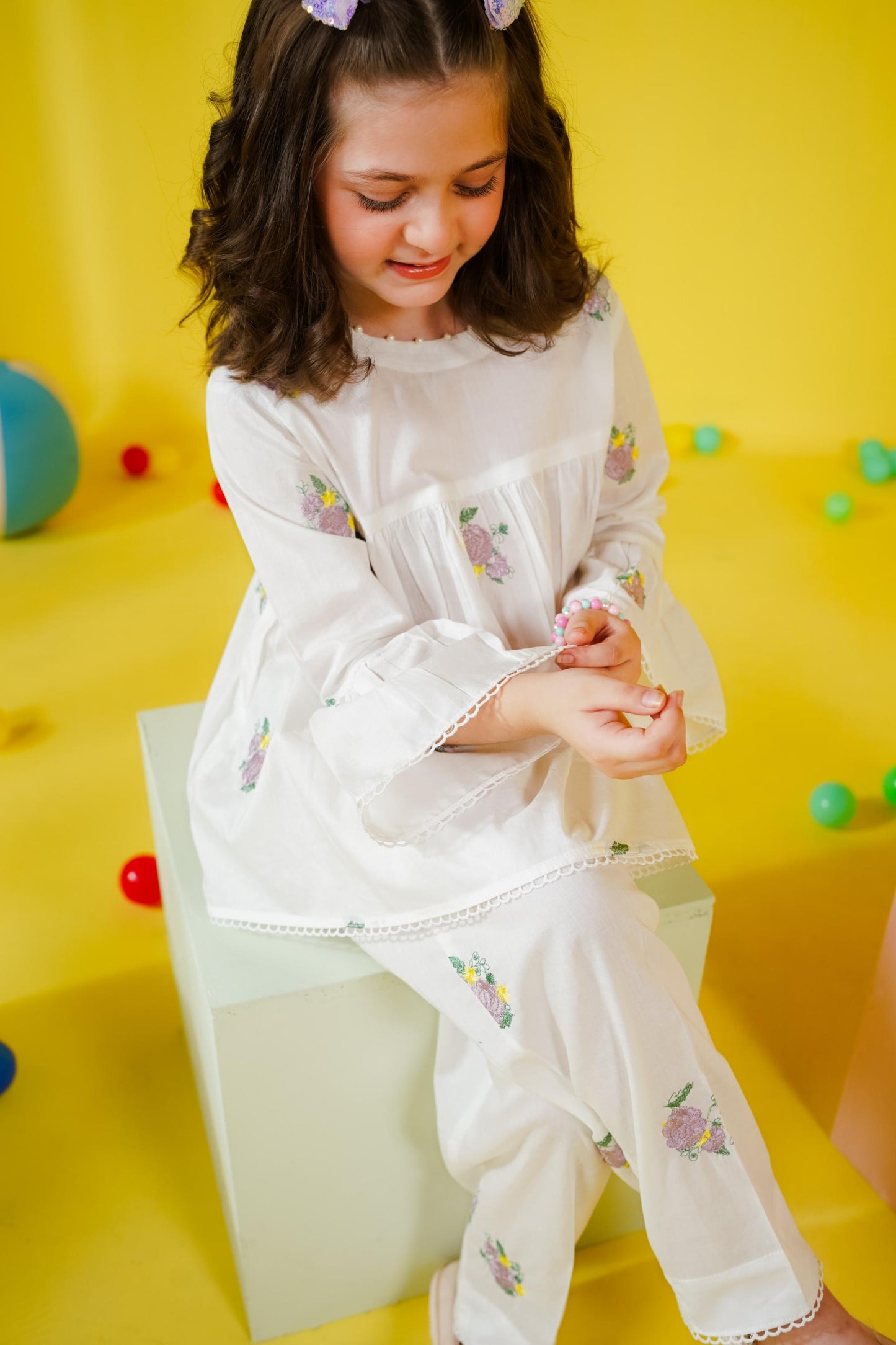 KKG-148 - by Maria Faisal - Registered Vendor of : Kastoor Kids - 100% Original Designer Dress.