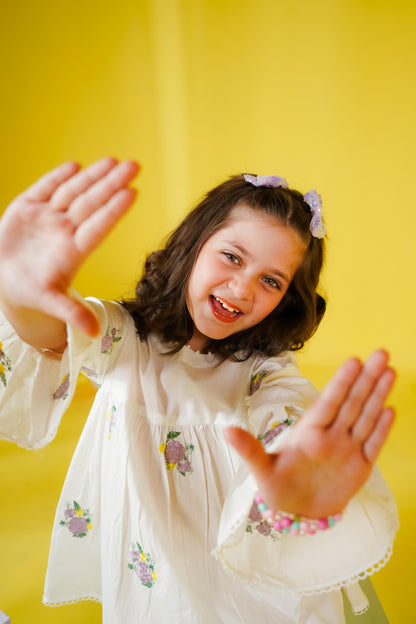 KKG-148 - by Maria Faisal - Registered Vendor of : Kastoor Kids - 100% Original Designer Dress.