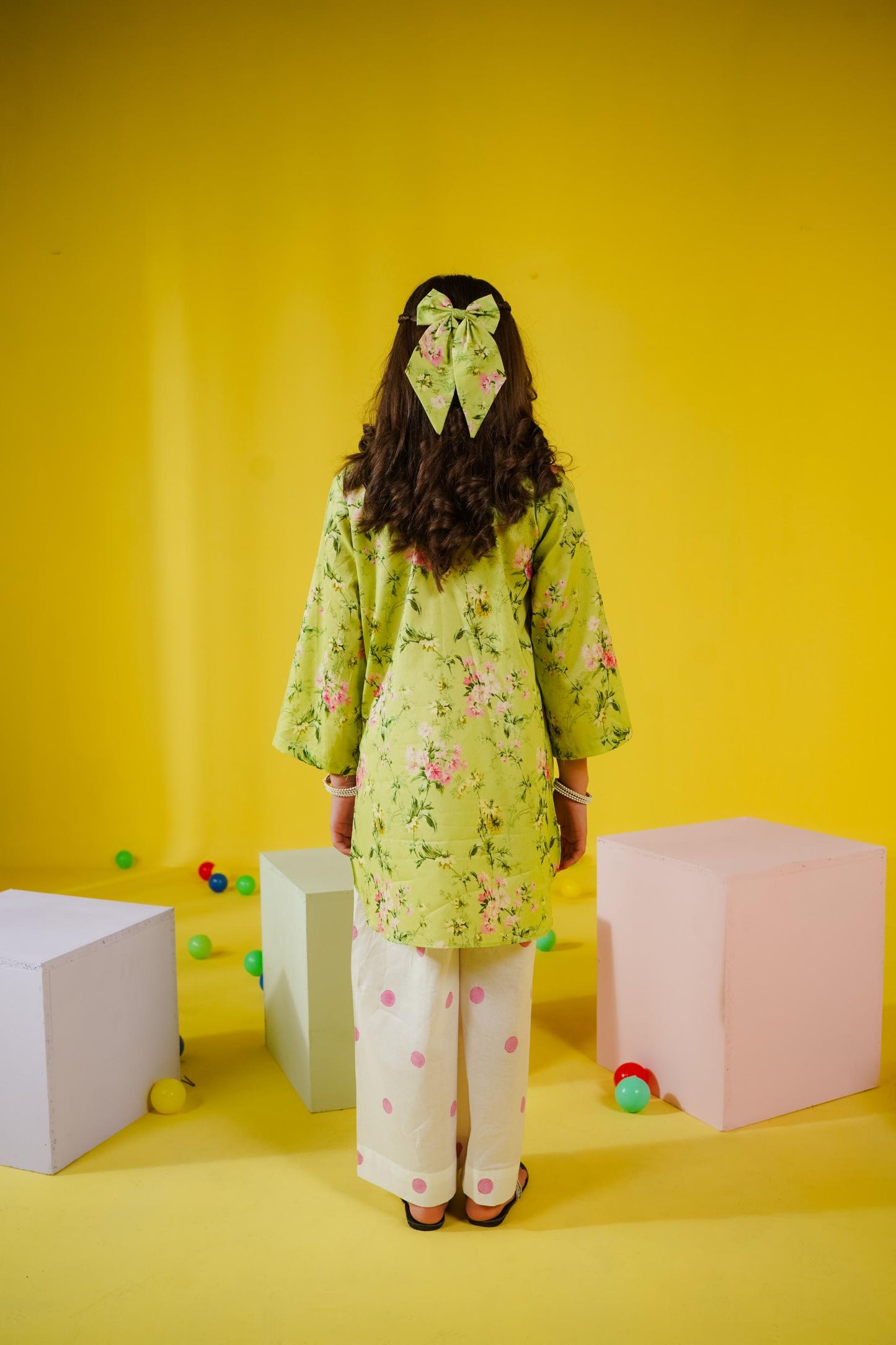 KKG-147 - by Maria Faisal - Registered Vendor of : Kastoor Kids - 100% Original Designer Dress.